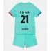 Barcelona Frenkie de Jong #21 Babykleding Derde Shirt Kinderen 2023-24 Korte Mouwen (+ korte broeken)